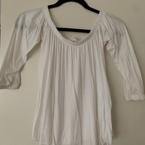 Urban outfitters off the shoulder top